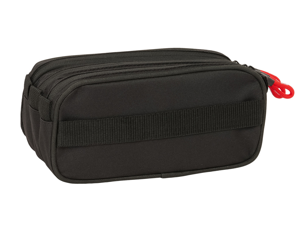 BOLSO ESCOLAR PORTATODO SAFTA TRIPLE BIG MUNICH VULCAN 100X215X80 MM