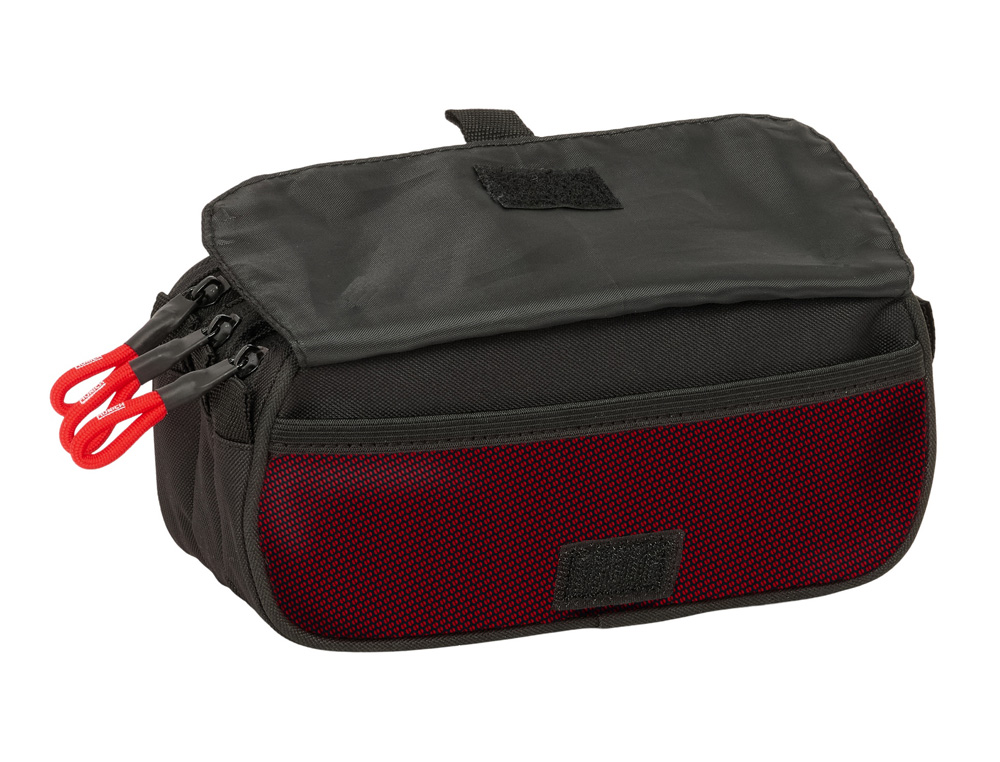 BOLSO ESCOLAR PORTATODO SAFTA TRIPLE BIG MUNICH VULCAN 100X215X80 MM