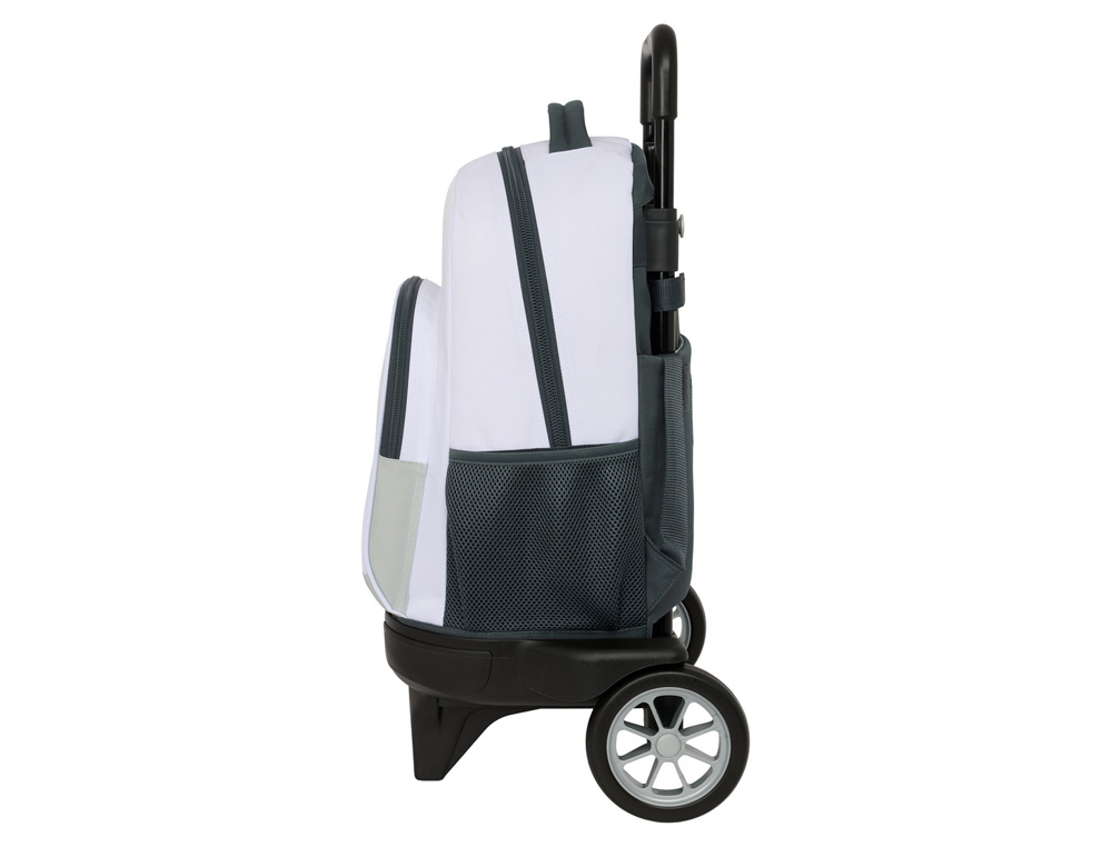MOCHILA SAFTA GRANDE CON RUEDAS COMPACT EVOLUTION EXTENSIBLE REAL MADRID 1 EQUIPACION 25/26 450X330X220