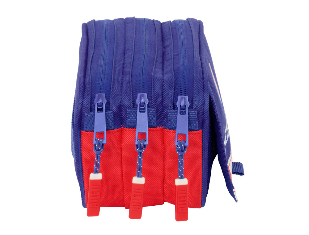 BOLSO ESCOLAR PORTATODO SAFTA TRIPLE BIG ATLETICO DE MADRID 100X215X80 MM
