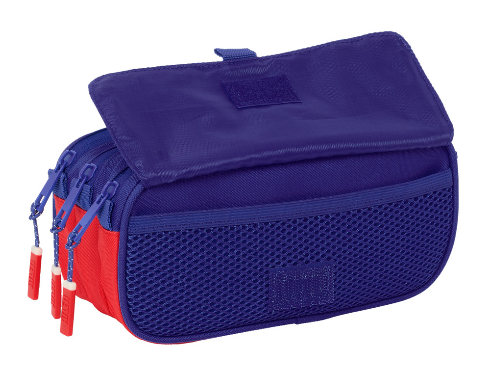 BOLSO ESCOLAR PORTATODO SAFTA TRIPLE BIG ATLETICO DE MADRID 100X215X80 MM