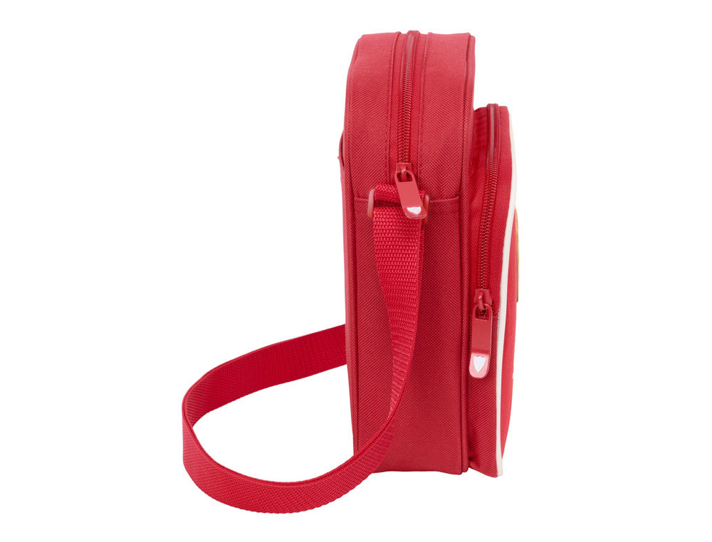 BANDOLERA SAFTA PEQUEÑA RESISTENTE AL AGUA SEVILLA F.C. 220X160X60 MM