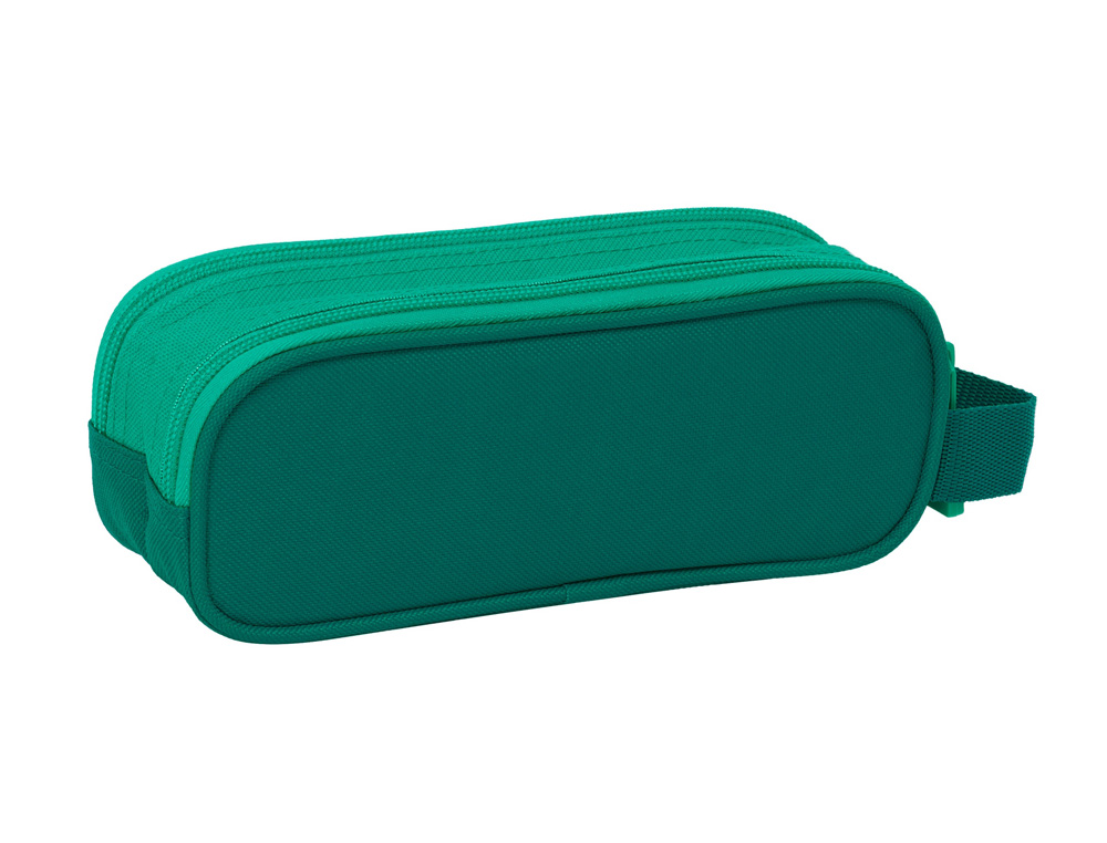 BOLSO ESCOLAR PORTATODO SAFTA DOBLE RESISTENTE AL AGUA REAL BETIS 80X210X60 MM