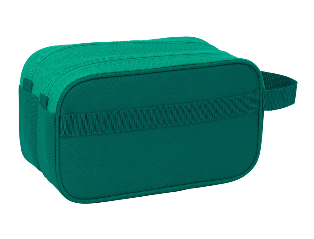 NECESER SAFTA 2 DEPARTAMENTOS ADAPTABLE A CARRO RESISTENTE AL AGUA REAL BETIS 150X260X125 MM