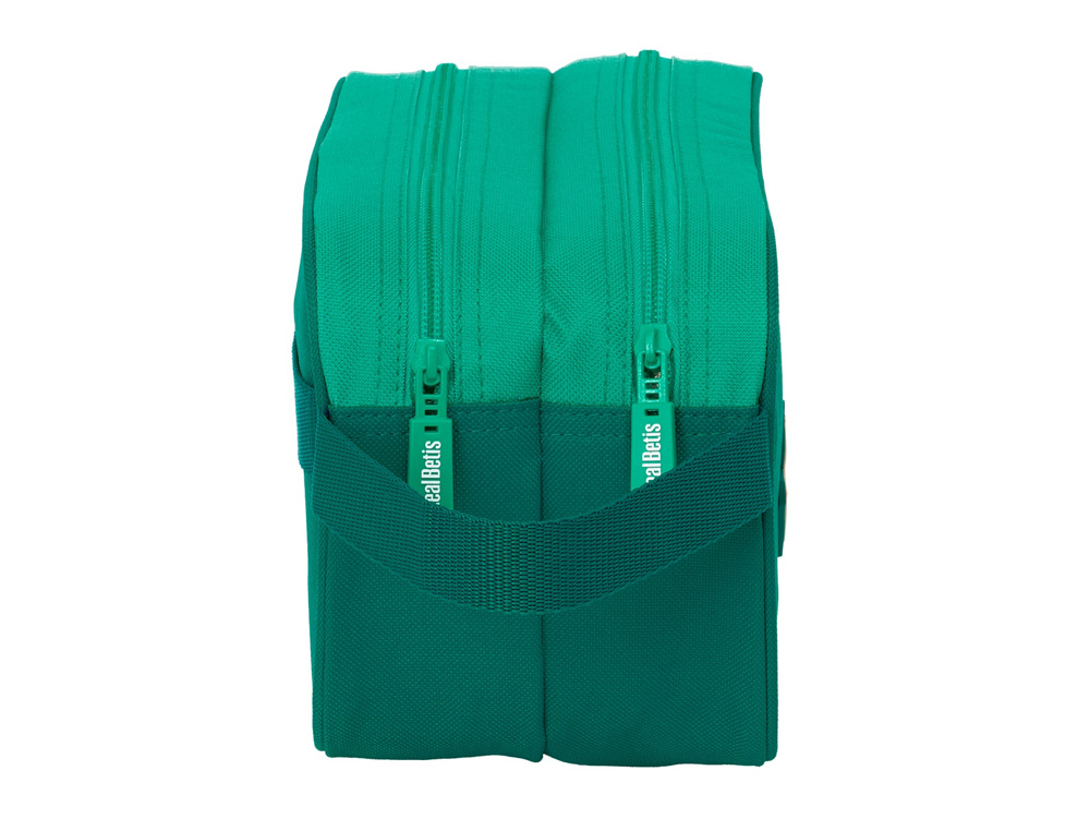 NECESER SAFTA 2 DEPARTAMENTOS ADAPTABLE A CARRO RESISTENTE AL AGUA REAL BETIS 150X260X125 MM