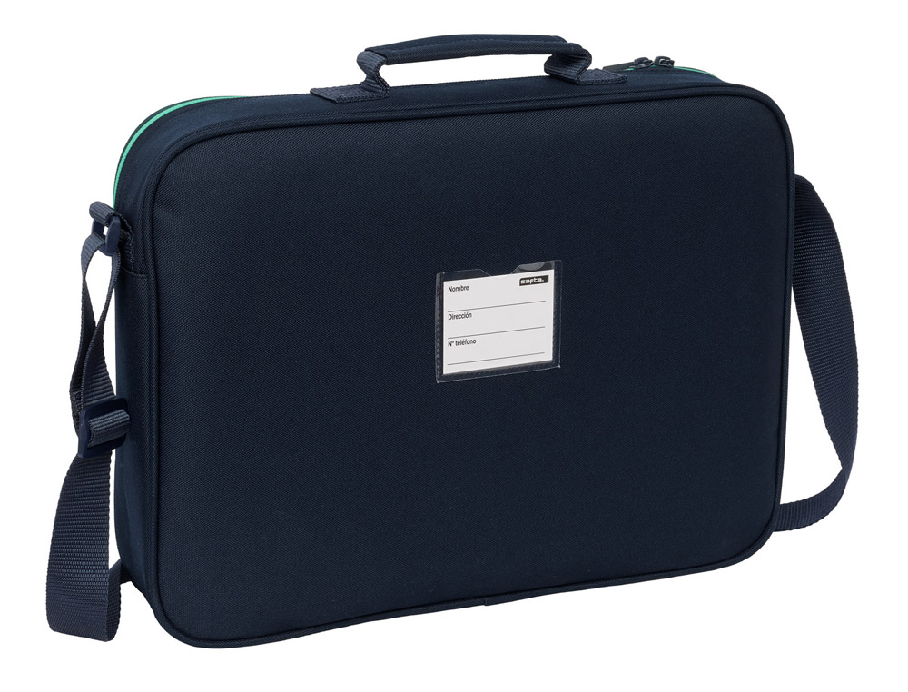 CARTERA ESCOLAR SAFTA EXTRAESCOLARES REAL MADRID 2 EQUIPACION 25/26