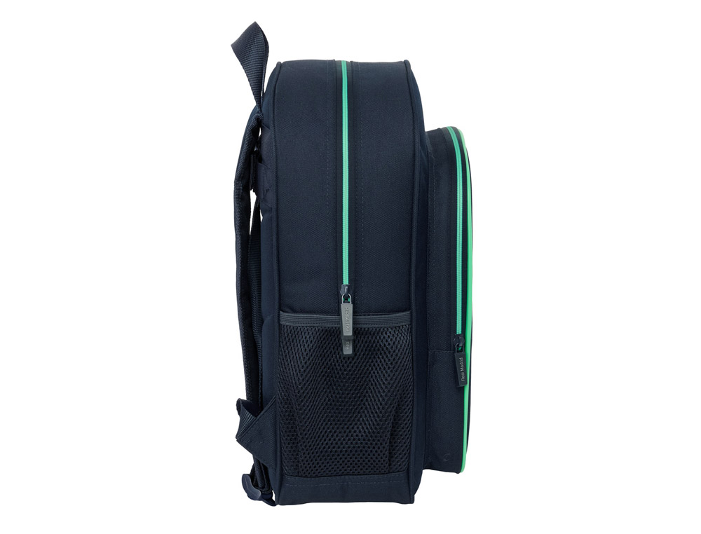 MOCHILA SAFTA JUNIOR ADAPTABLE A CARRO REAL MADRID 2 EQUIPACION 25/26 380X320X120 MM