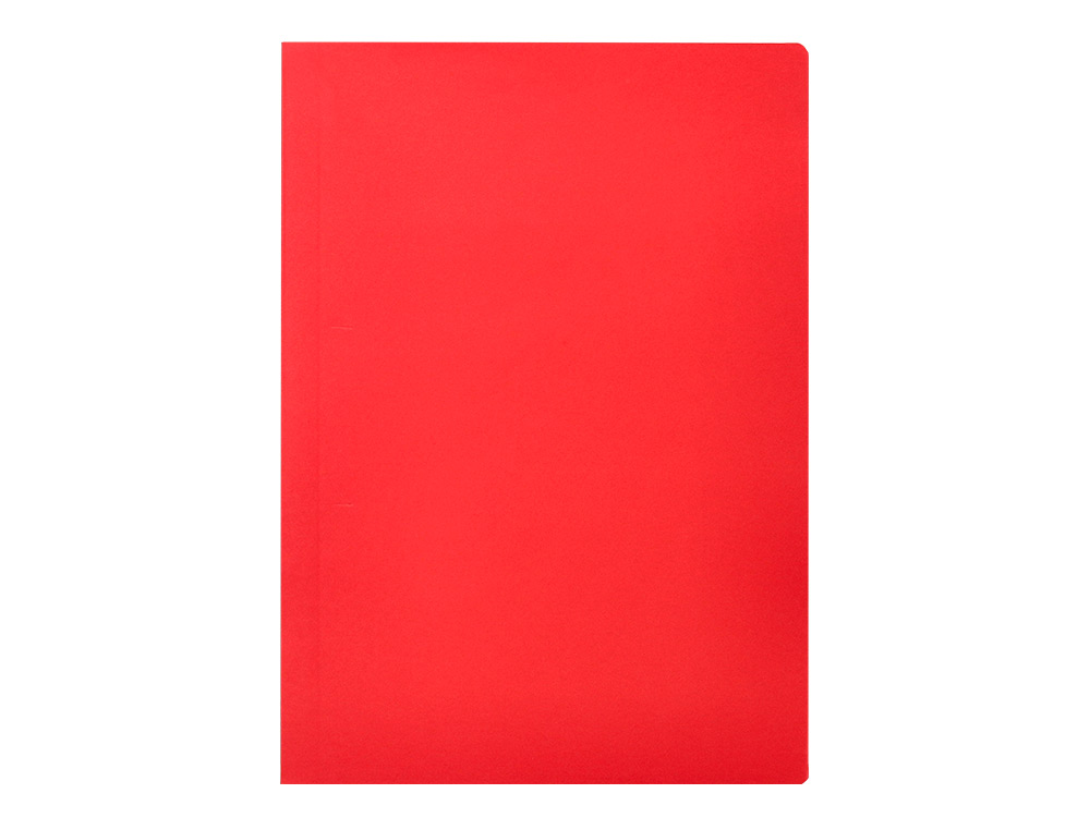SUBCARPETA LIDERPAPEL FOLIO ROJO INTENSO 180G/M2