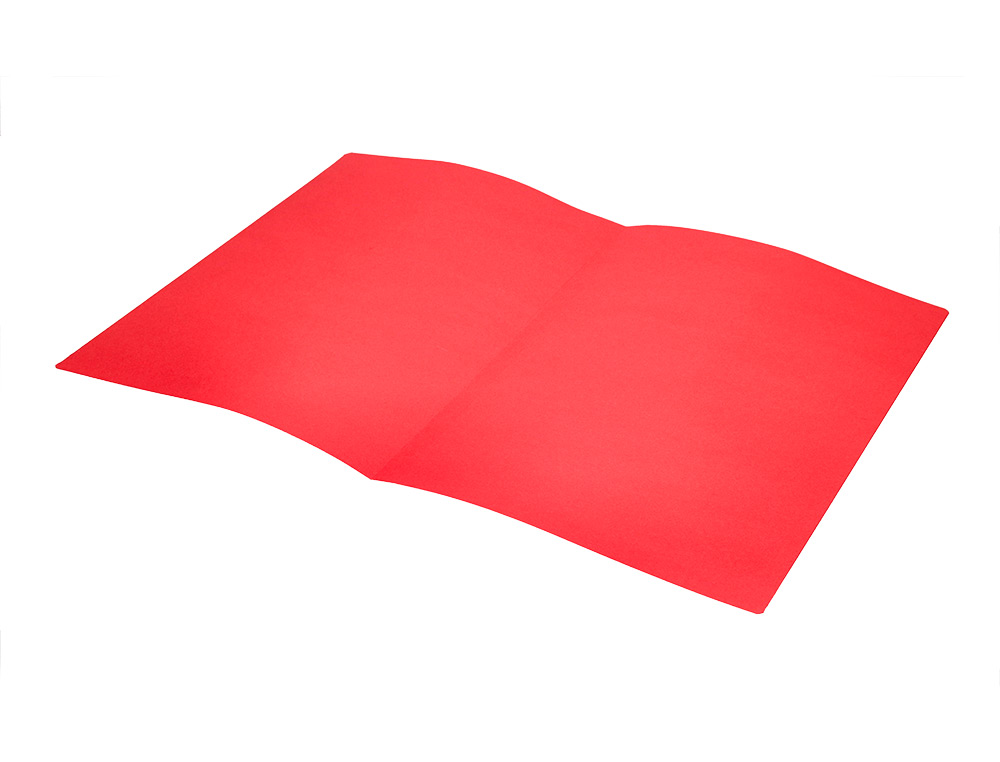 SUBCARPETA LIDERPAPEL FOLIO ROJO INTENSO 180G/M2
