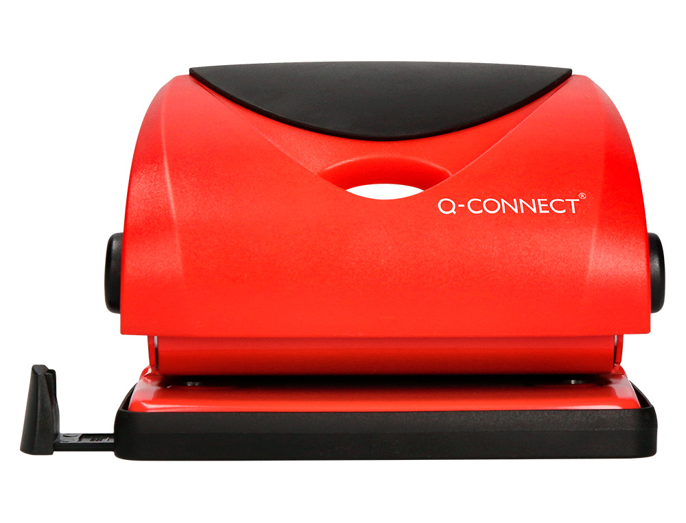 TALADRADOR Q-CONNECT KF02156 ROJO ABERTURA 2 MM CAPACIDAD 20 HOJAS