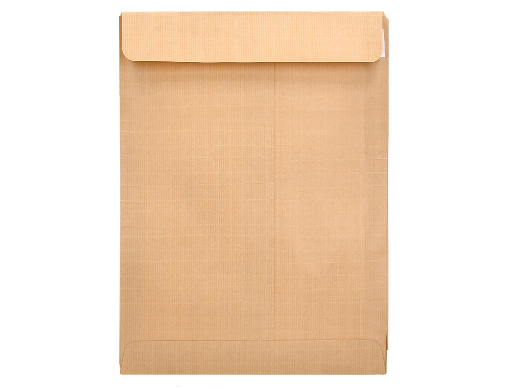 SOBRE LIDERPAPEL BOLSA N.4 KRAFT SALARIOS 132X187 MM TIRA DE SILICONA CAJA DE 500 UNIDADES