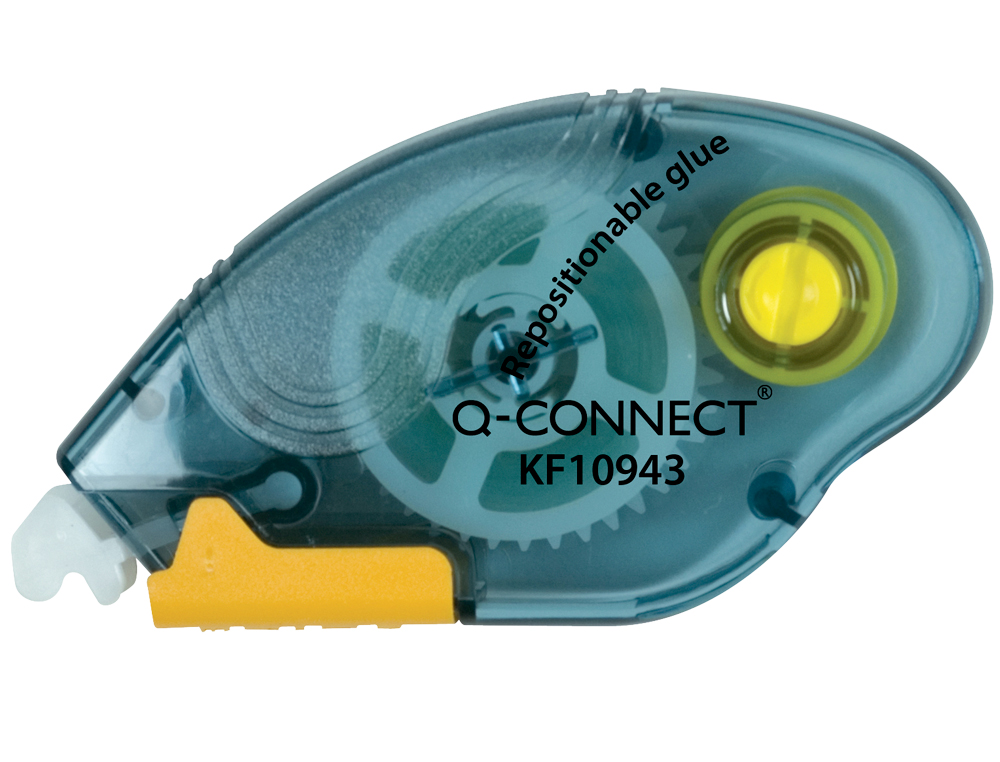 PEGAMENTO Q-CONNECT ROLLER COMPACT REMOVIBLE 6,5 MM DE ANCHO X 10 MT UNIDAD