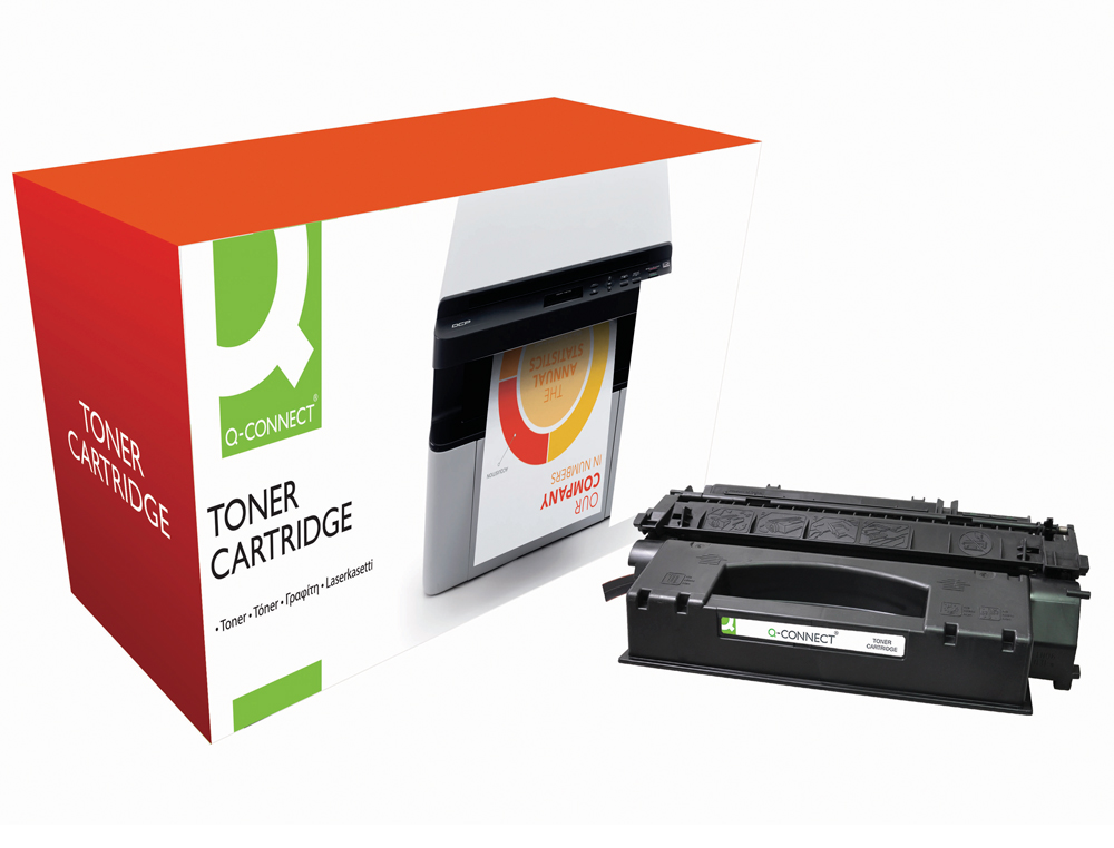 TONER Q-CONNECT COMPATIBLE HP 1320/3390/3392 NEGRO Q5949X -6.000PAG-