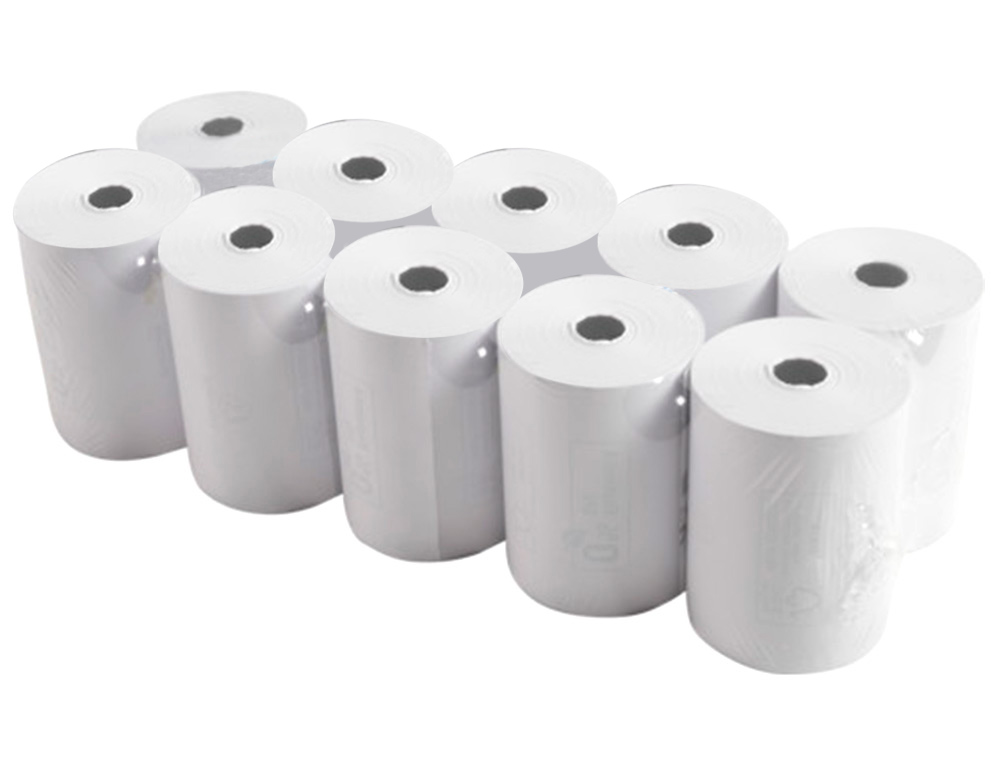 ROLLO SUMADORA Q-CONNECT TERMICO 57 MM ANCHO X 48 MM DIAMETRO SIN BISFENOL A