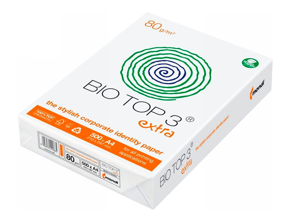 PAPEL FOTOCOPIADORA NATURA DUNE 80G DIN A4 PAQUETE DE 500 HOJAS