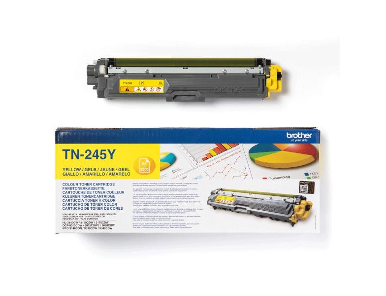 CONSUMIBLE IMPRESORA LASER BROTHER TONER AMARILLO AC 3140/3150