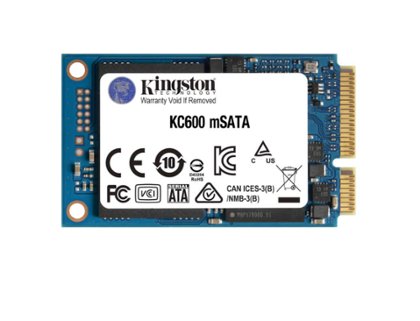 DISCO DURO SSD KINGSTON SKC600MS/512G CAP: 512 GB INTERFAZ: MSATA : 520 MB/S / 550 MB/S