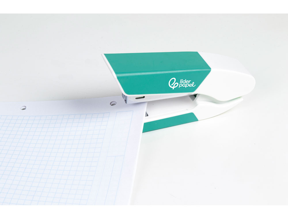 GRAPADORA LIDERPAPEL CON REGAL O EXTRAEGRAPAS Y CAJA DE 1000 GRAPAS 26/6,24/6, 22/6 20H COLORES SURTIDOS