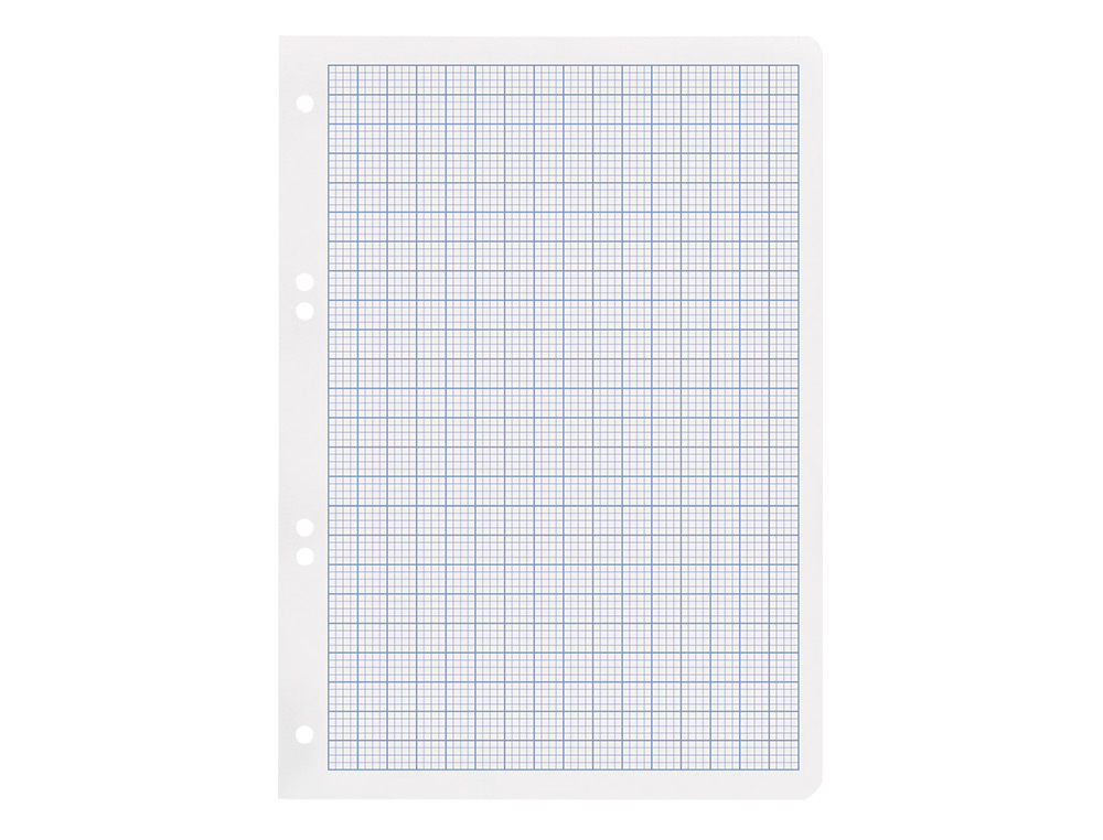 RECAMBIO LIDERPAPEL CUARTO 100 HOJAS 60GR RAYADO N 46 6 TALADROS
