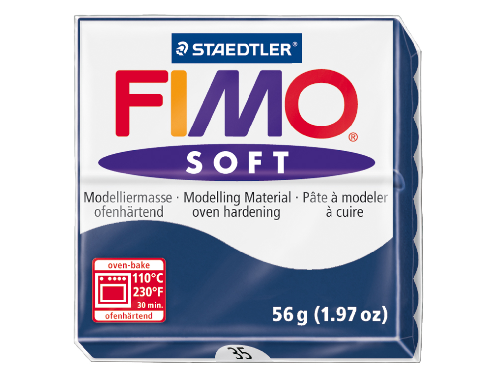 PASTA STAEDTLER FIMO SOFT 57 GR COLOR AZUL WINDSOR