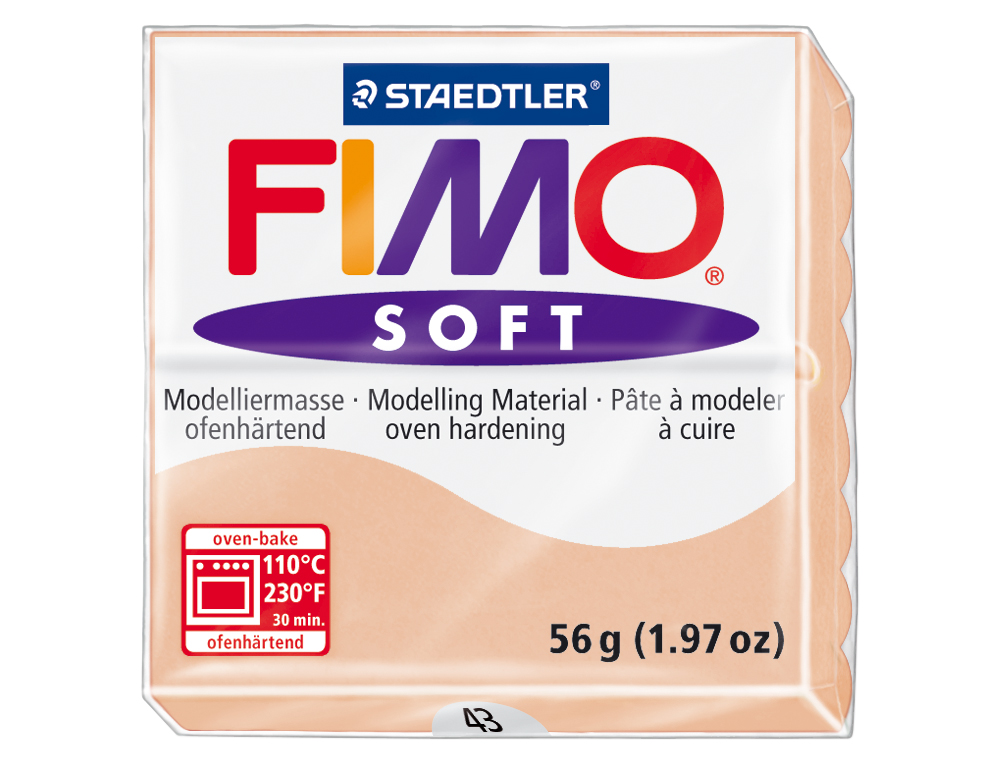 PASTA STAEDTLER FIMO SOFT 57 GR COLOR CARNE