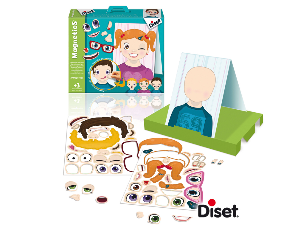 JUEGO DISET DIDACTICO MAGNETICO EXPRESIONE