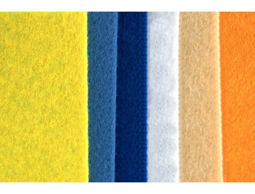 FIELTRO LIDERPAPEL 50X70CM COLOR CARNE 160G/M2