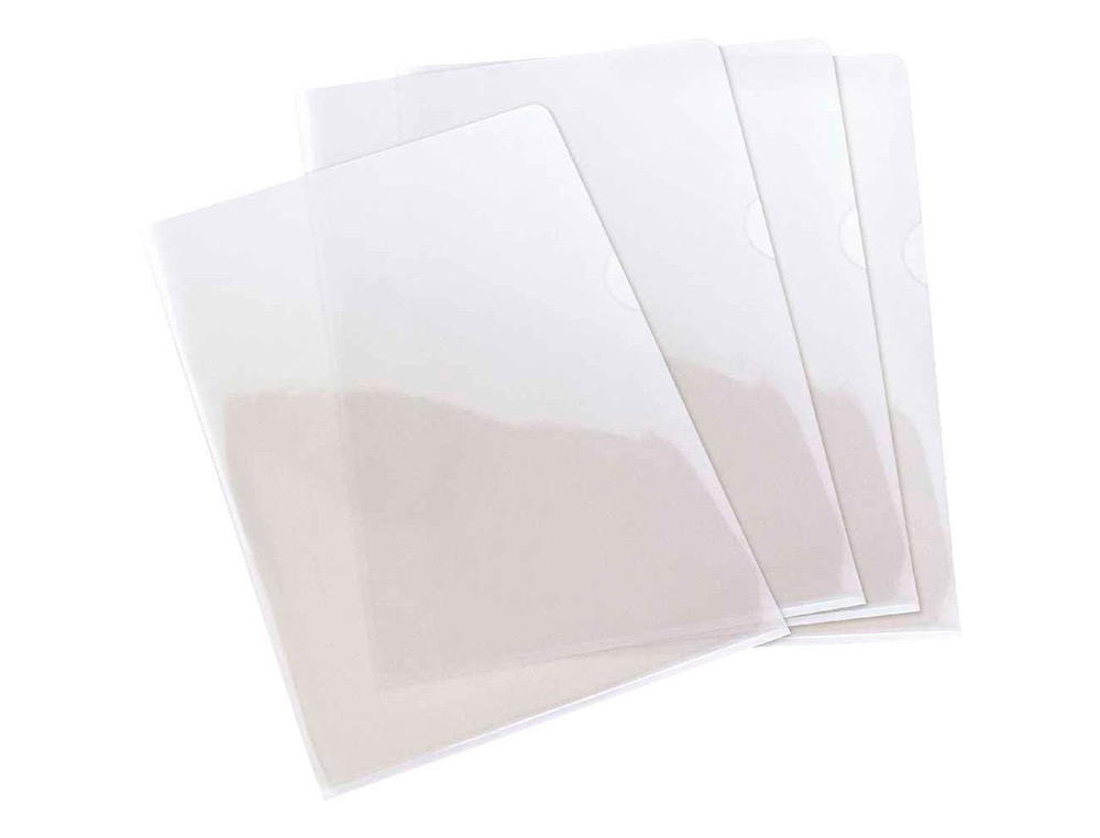 CARPETA ESSELTE DOSSIER UÑERO PLASTICO FOLIO TRANSPARENTE 110 MICRAS