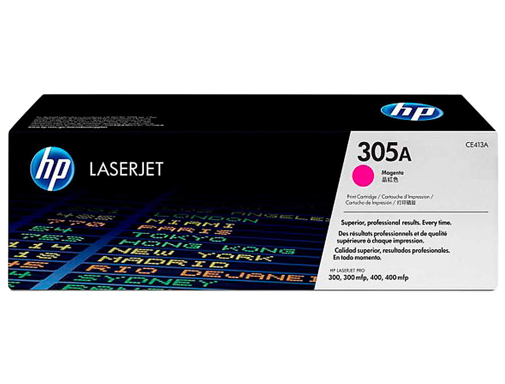 TONER HP 305A LASERJET M351/M451/M375/M475 MAGENTA 2600 PAG