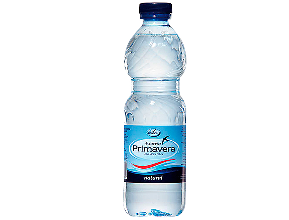 AGUA MINERAL NATURAL FUENTE PRIMAVERA BOTELLA DE 330 ML