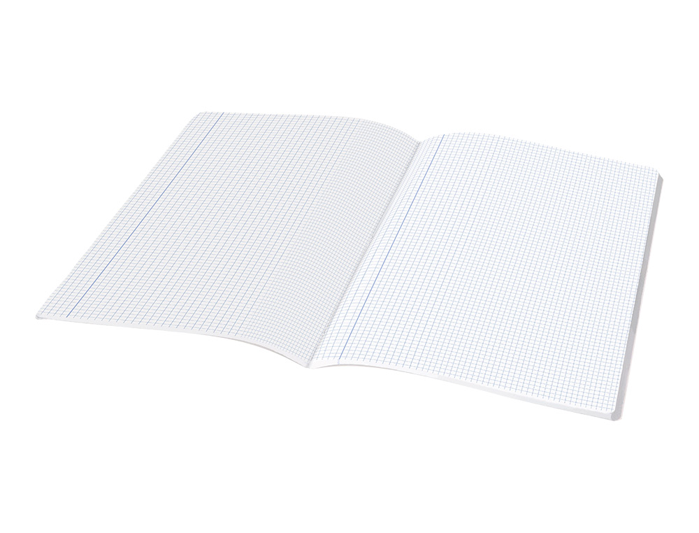 LIBRETA LIDERPAPEL SCRIPTUS A4 48 HOJAS 90GR CUADRO 5MM CON MARGEN COLORES SURTIDOS