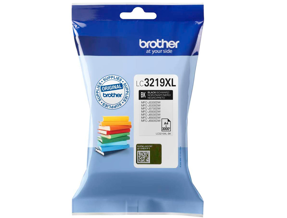 INK-JET BROTHER LC-3219XLBK MFC-J6530DW / MFC-J6930DW NEGRO 3.000 PAG