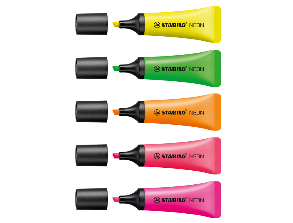 ROTULADOR STABILO FLUORESCENTE 72 NARANJA NEON