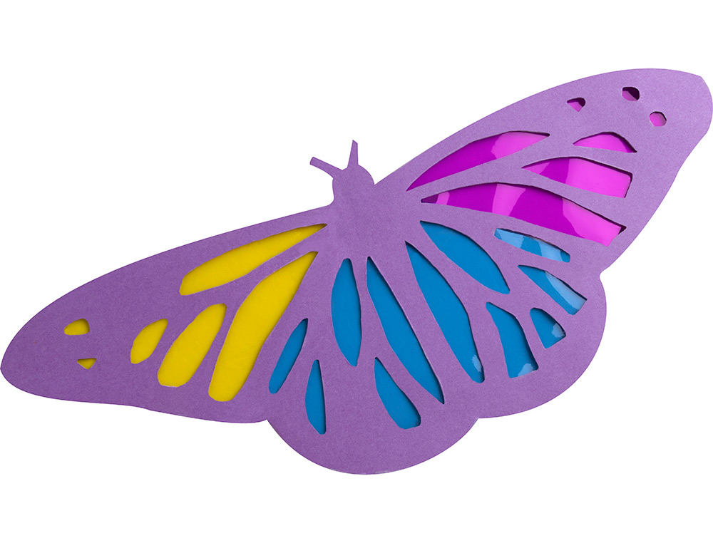 PAPEL CELOFAN LIDERPAPEL 50X70 CM 22G/M2 BOLSA DE 5 HOJAS NARANJA