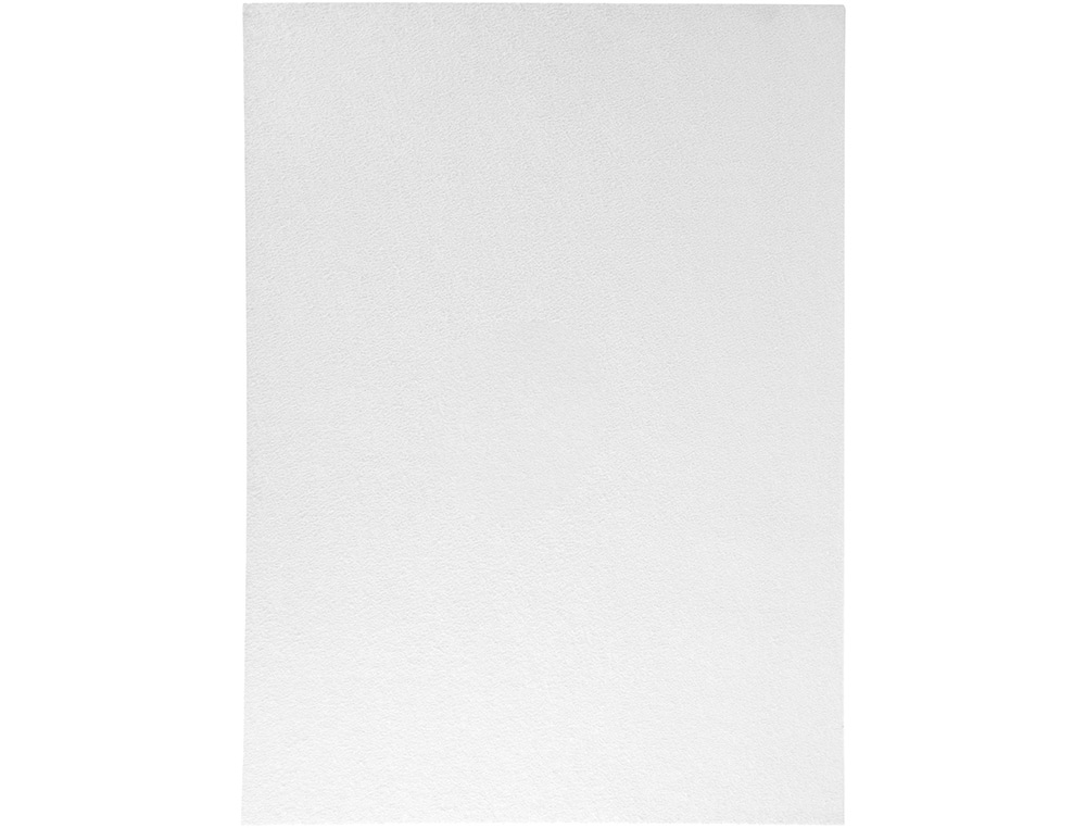 GOMA EVA LIDERPAPEL 50X70CM 60G/M2 ESPESOR 2MM TEXTURA TOALLA BLANCO