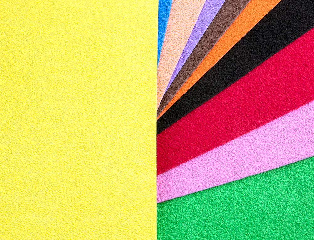 GOMA EVA LIDERPAPEL 50X70CM 60G/M2 ESPESOR 2MM TEXTURA TOALLA BLANCO