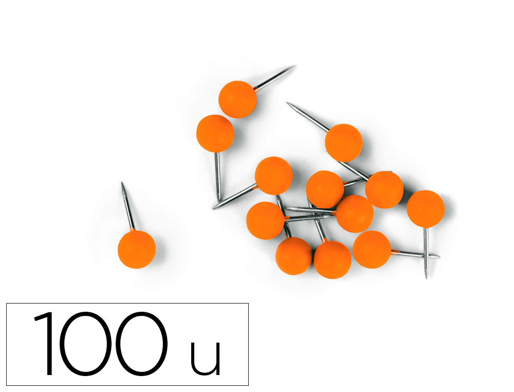 AGUJA SEALIZADORA NOBO 6 X 13 MM NARANJA CAJA DE 100 UNIDADES