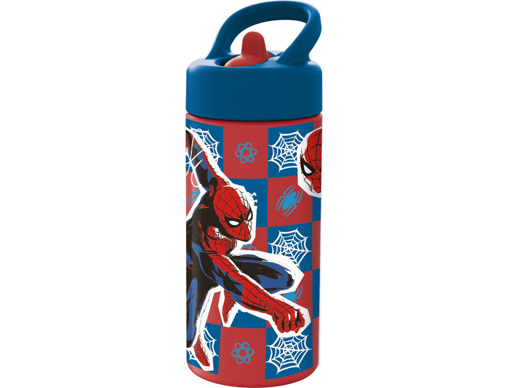 BOTELLA PORTALIQUIDOS SAFTA 410ML SPIDER-MAN ATTACK 178X74X64 MM