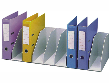 ORGANIZADOR DE ARMARIO PAPERFLOW GRIS. BALDAS FIJAS 802 MM 9 COMPARTIMENTOS