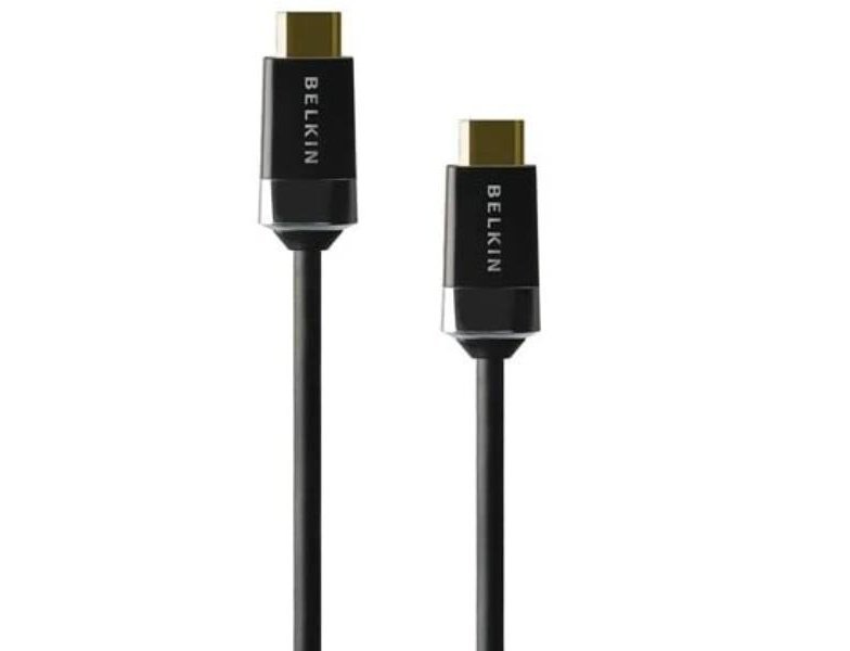 CABLE AUDIO-VIDEO HDMI ALTA VELOCIDAD ORO 2M