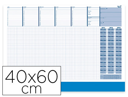 PLANNING SOBREMESA SEMANAL QUO VADIS ESCRIBANIA ESP SU8200 42X59,5 CM