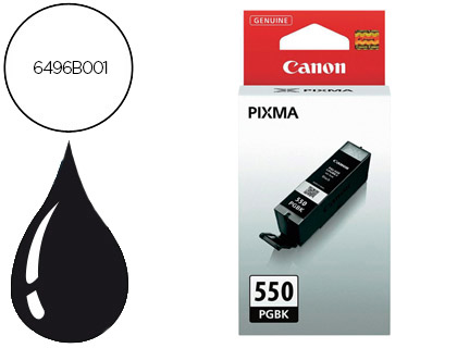 INK-JET CANON PGI-550 PIXMA MG 5450 / IP7250 / MG6350 NEGRO 15 ML