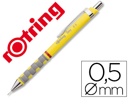 PORTAMINAS ROTRING TIKKY 0,5 MM AMARILLO